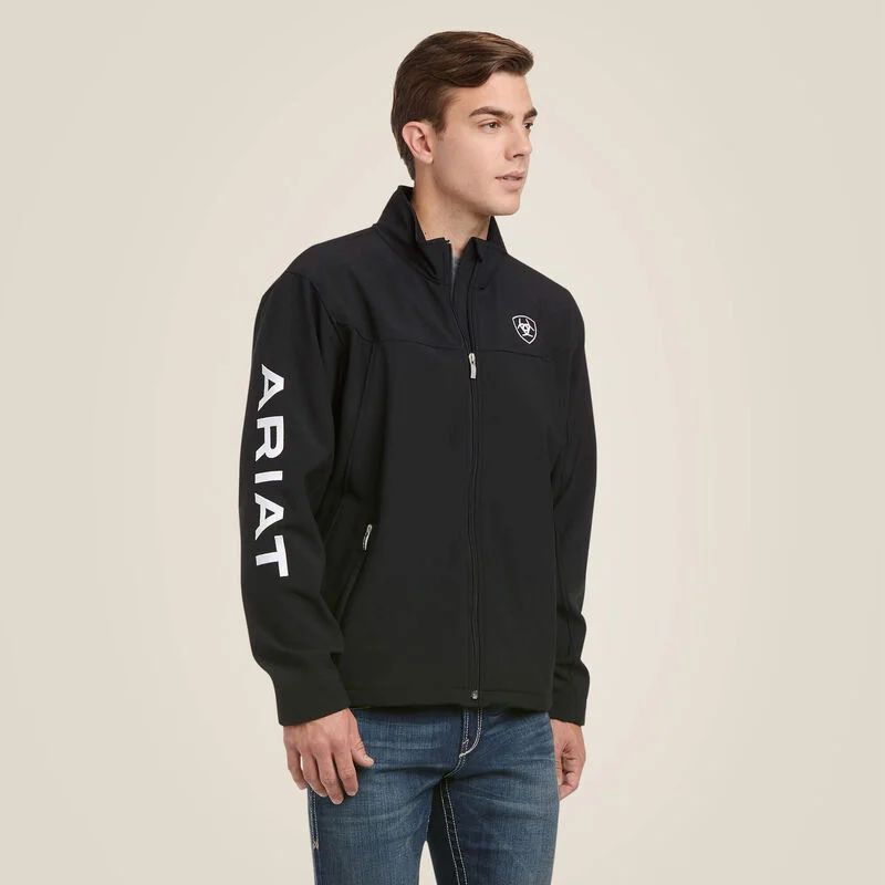 Ariat Men's New Team Softshell Jacket, Black