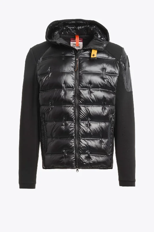 Hybrid Gyles - Hooded Jacket Black