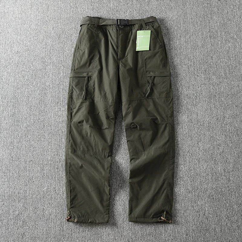 Army Green Fleece Lined Thick