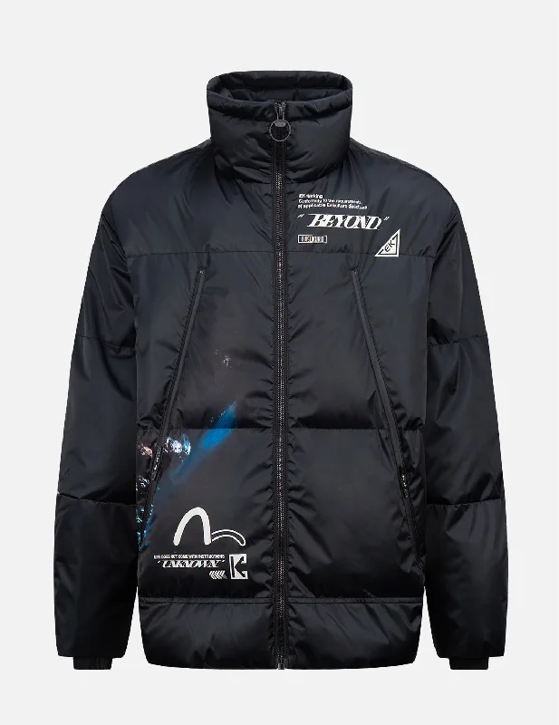 Photo Print Padded Jacket