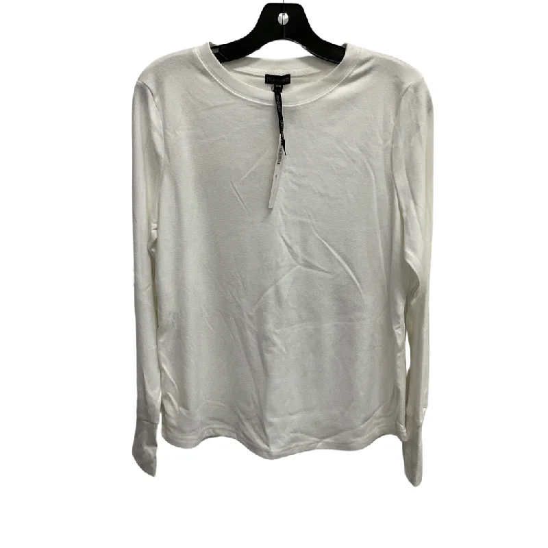 Top Long Sleeve Basic By Coco And Carmen In White, Size: S