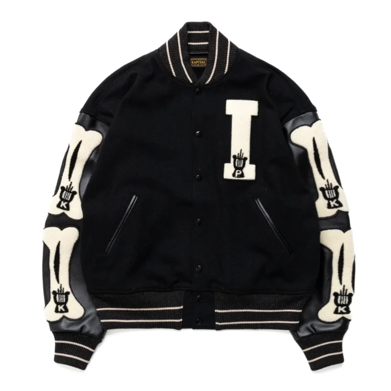 WOOL I-FIVE VARSITY JACKET