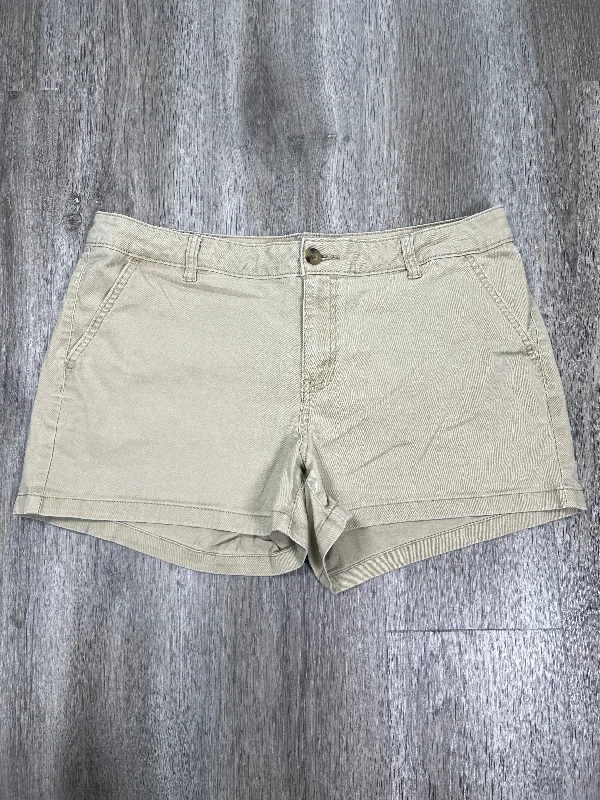 Tan Shorts Ana , Size Xl