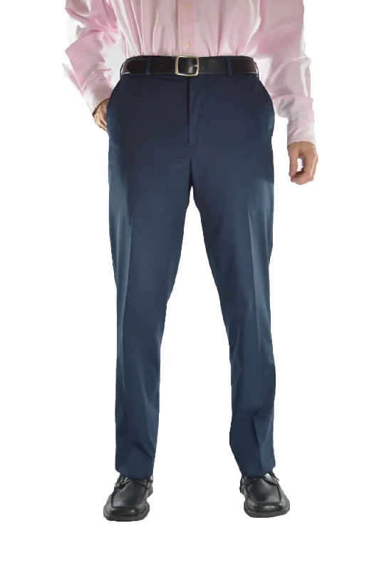 Georgia Cotton Gabardine Pants - Navy