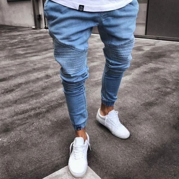 MAXIME Explosive Light Blue Skinny