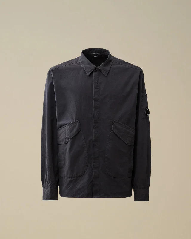 Microreps Diamond Peach Overshirt Black Sand