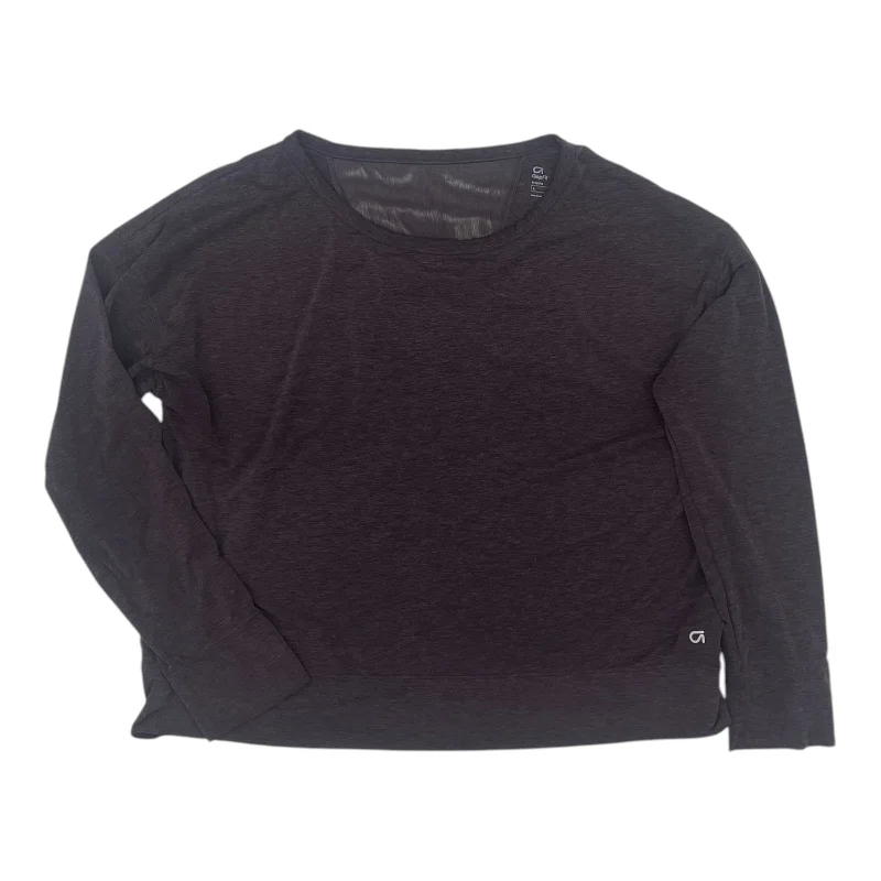 ATHLETIC TOP LS CREWNECK by GAPFIT In PURPLE, Size: L