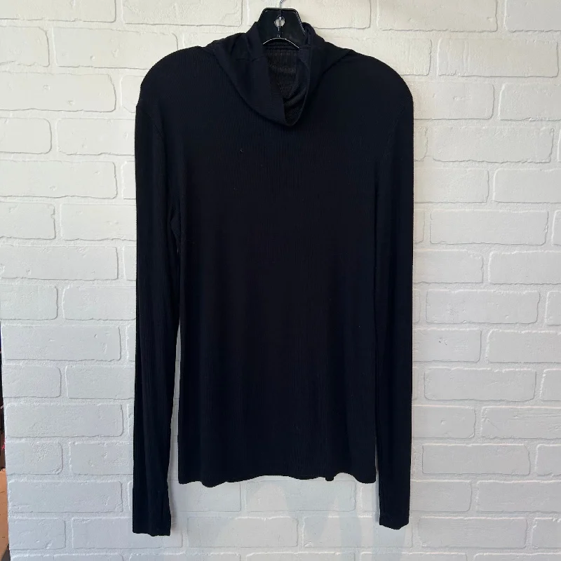 Top Long Sleeve Basic By Cabi In Black, Size: S