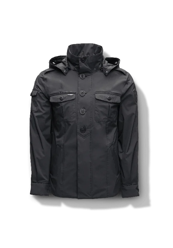 Fisherman Men's Lightweight Tech Jacket Black