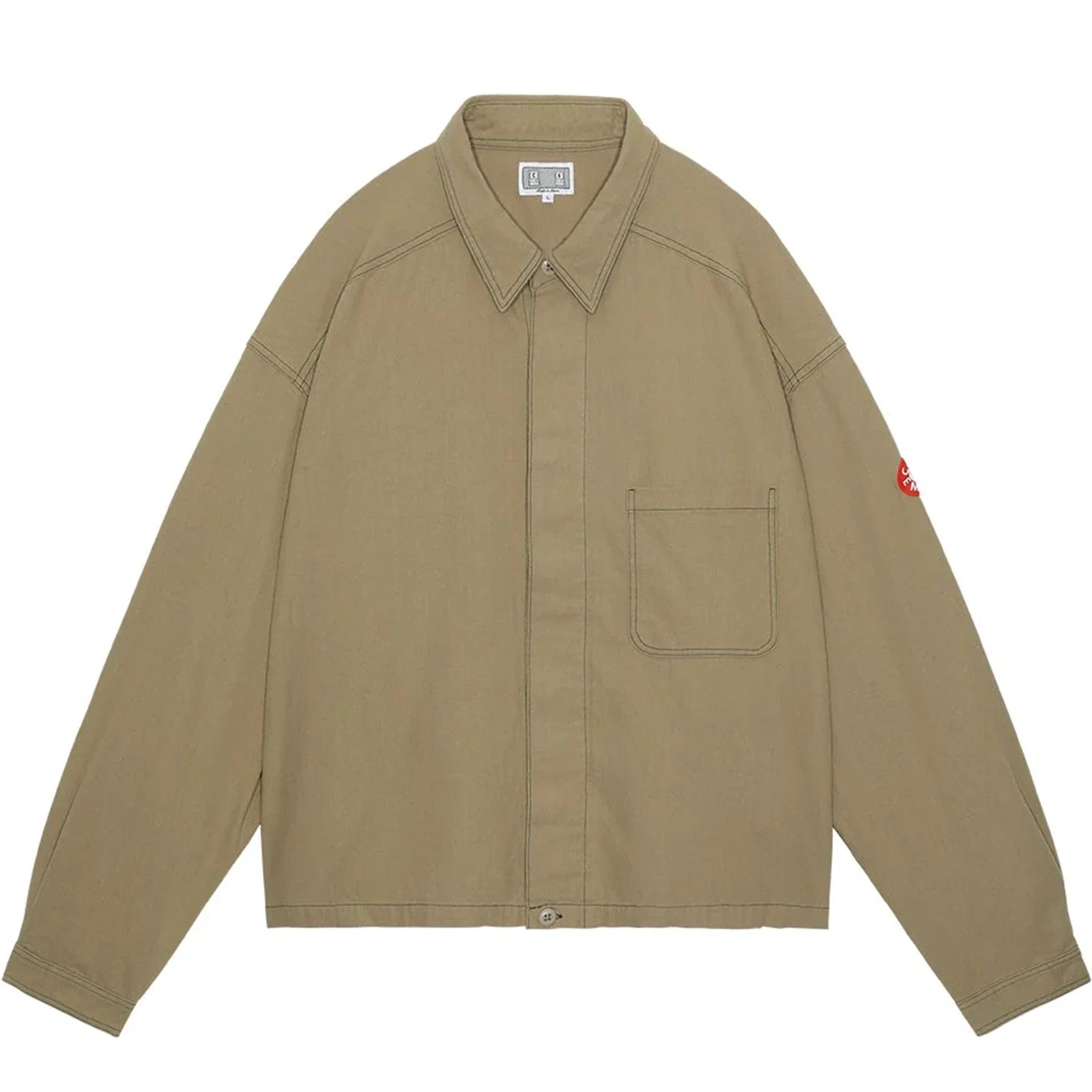 CANVAS SHORT SHIRT JACKET