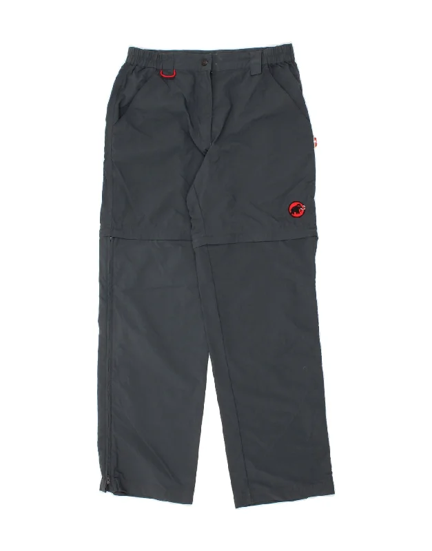 MAMMUT Mens Straight Hiking Trousers W38 L31 Blue Polyamide