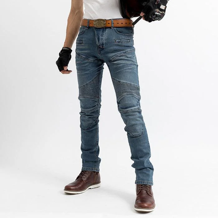 Protective Gear Denim Cycling Pants