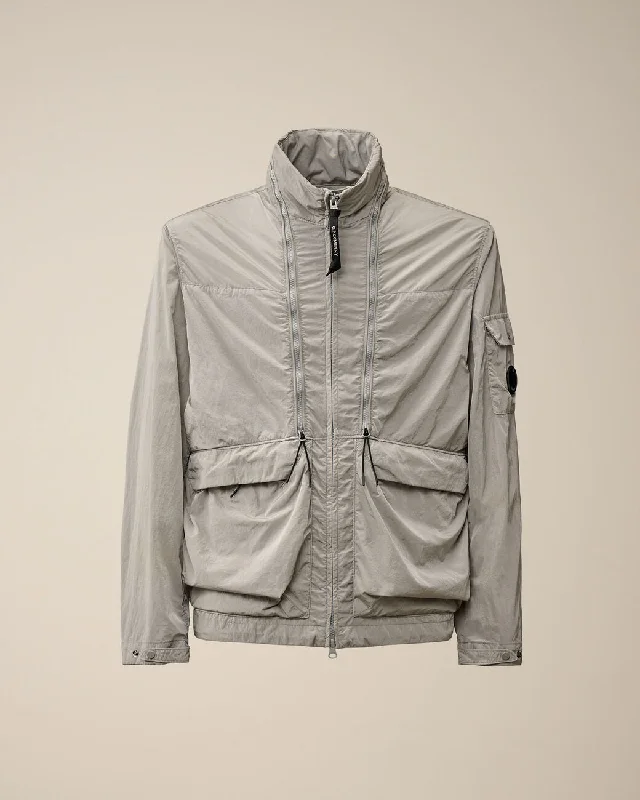 Men's Chrome-r Zipped Jacket Drizzle Grey