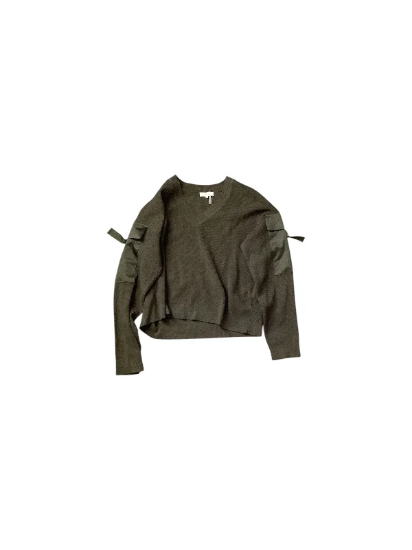 Top Long Sleeve Basic By Parker In Green, Size: M