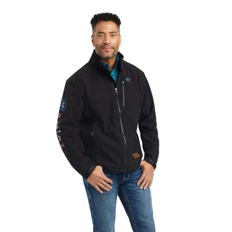 Ariat Men's Logo 2.0 Chimayo Jacket, Black