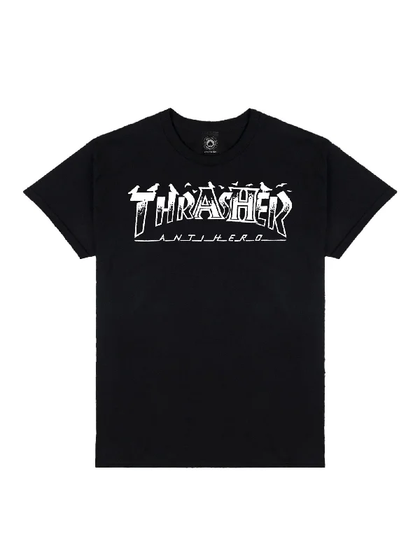 Thrasher x Anti-Hero Pigeon Mag Short Sleeve T-Shirt