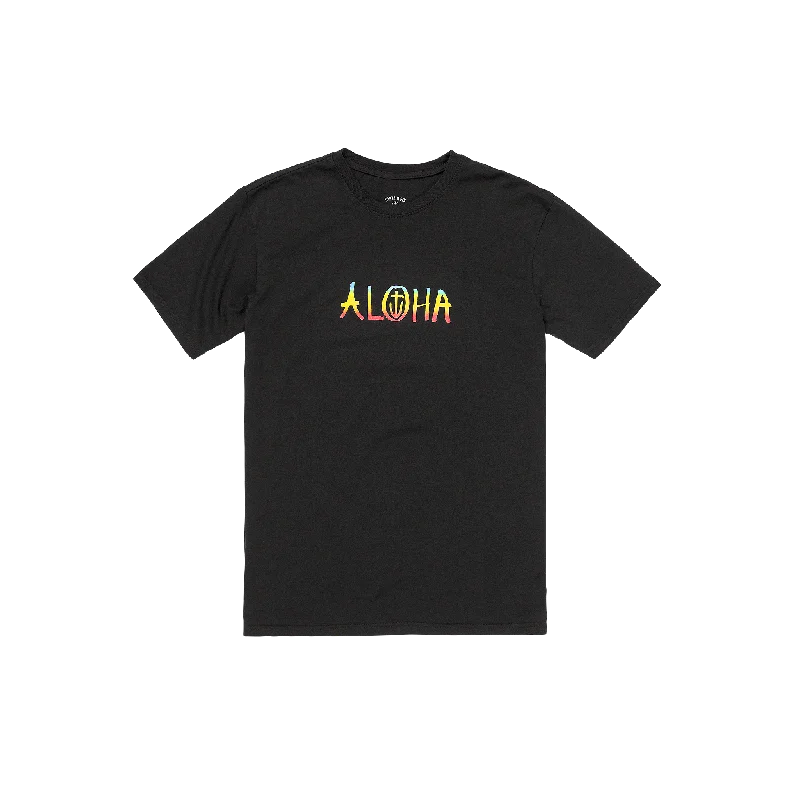 Aloha 1 Short Sleeve Tee - Black