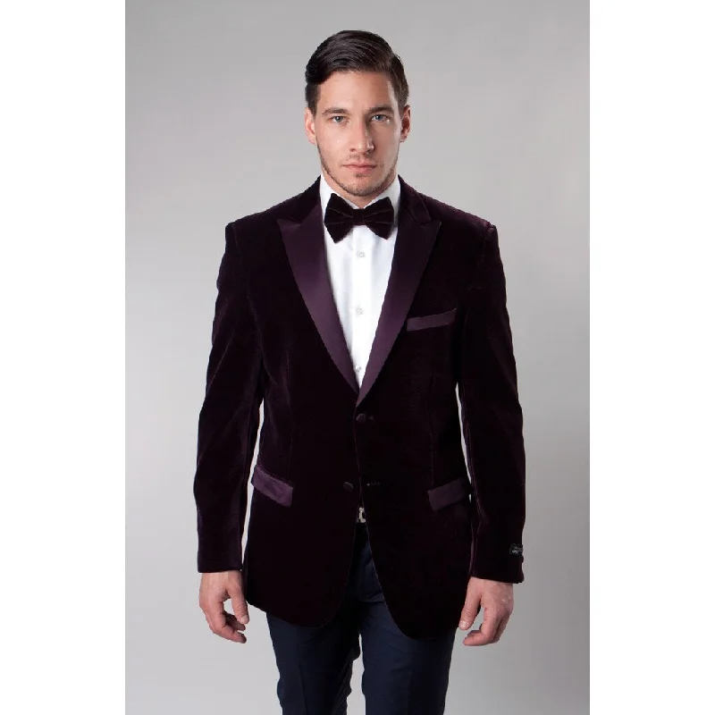 Men's Velvet Blazer