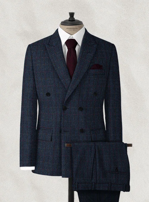 Harris Tweed King Blue Suit