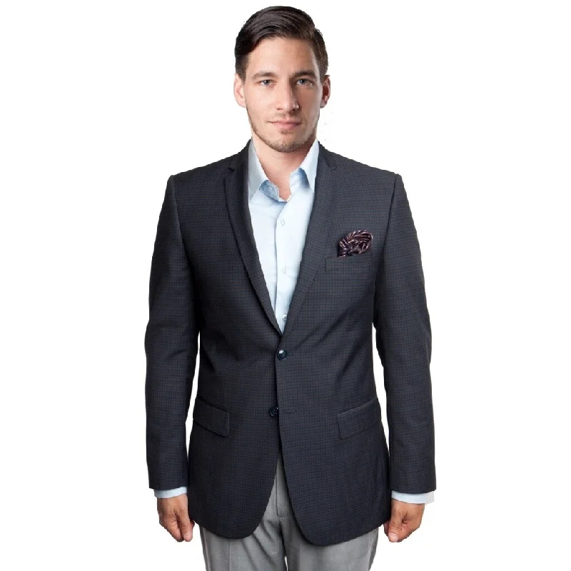 Tazio Men's Navy Blue Blazer