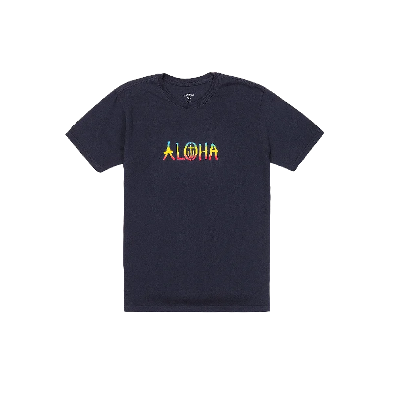 Aloha 1 Short Sleeve Tee - Navy