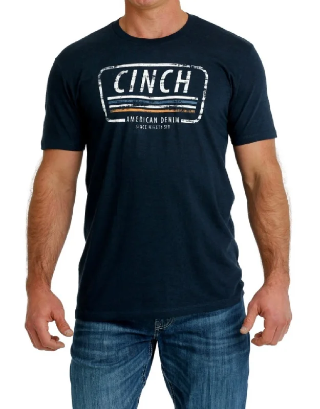 Cinch Navy American Denim Tee