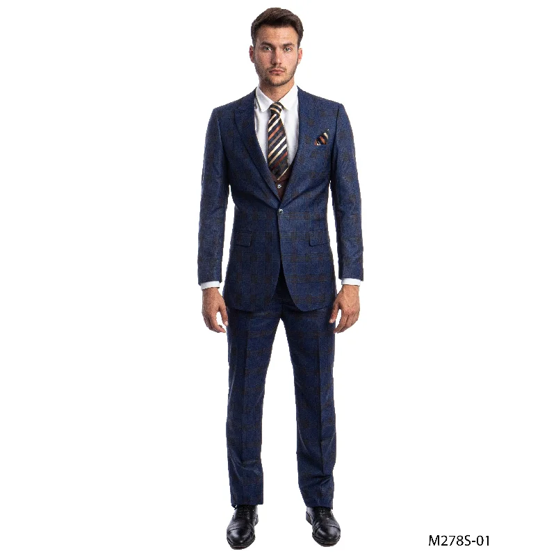 Navy/Blue Suit For Men Formal Suits For All Ocassions