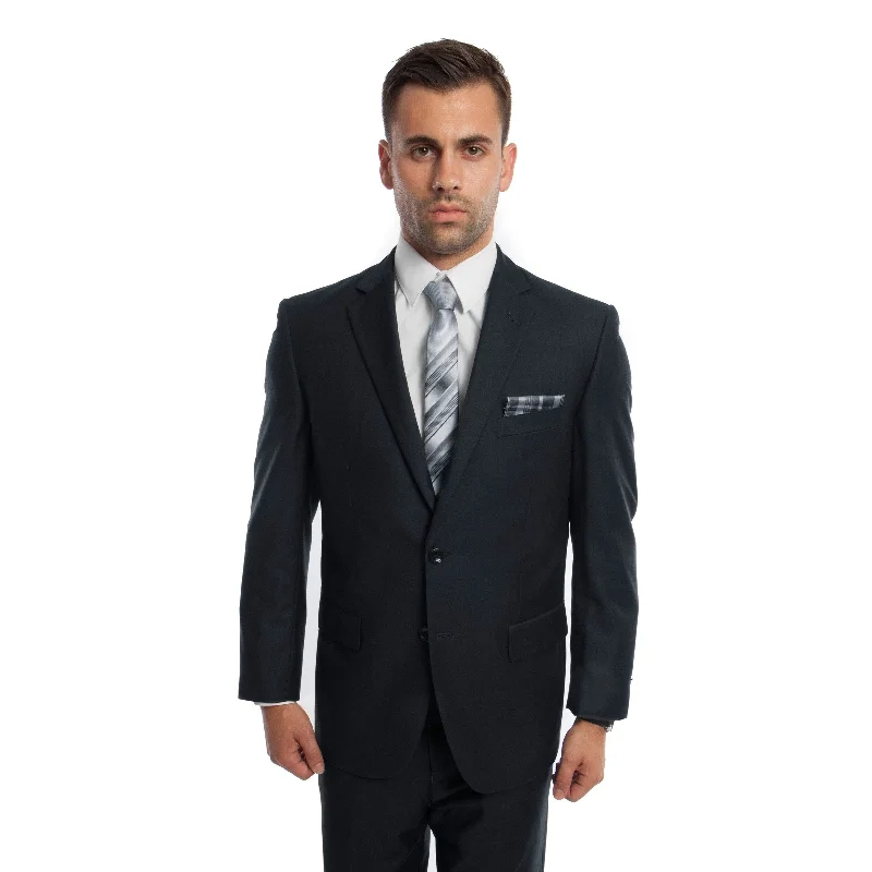 Men's Suit Set 2 Piece Set Notch Lapel Suit Set