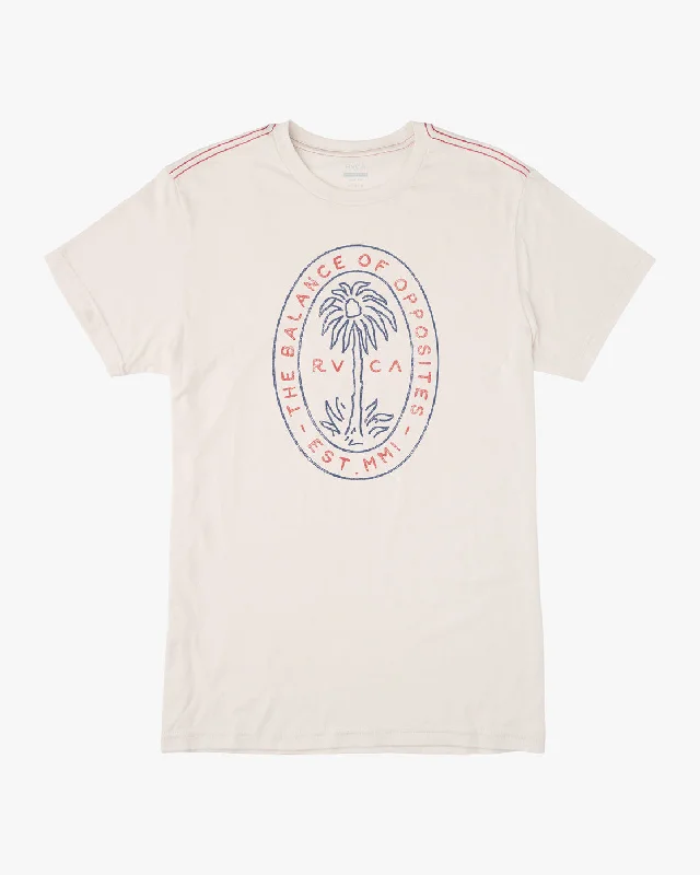 Palm Seal Tee - Antique White