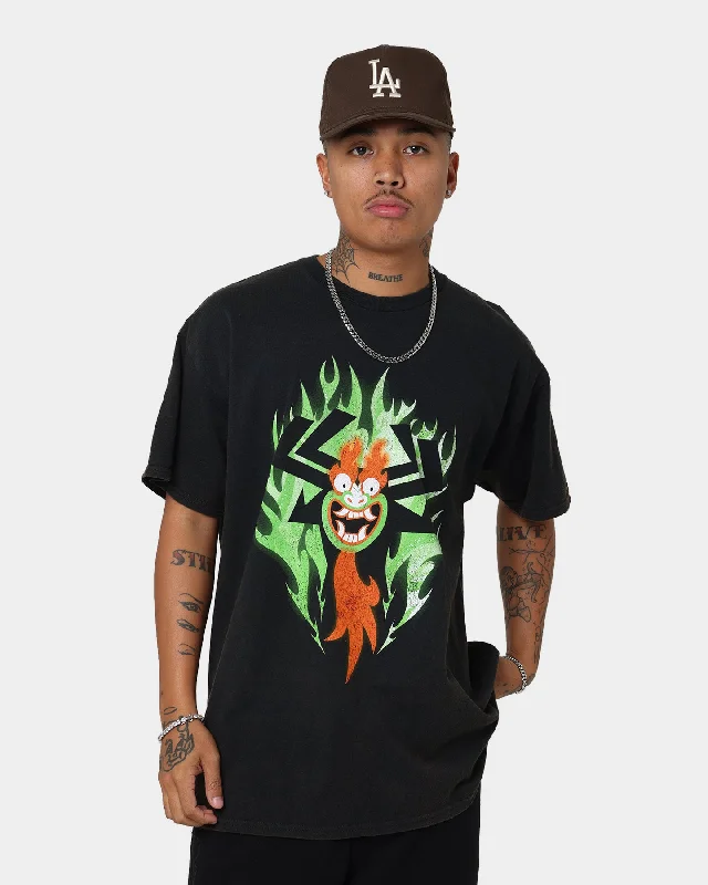 American Thrift X Samurai Jack Aku T-Shirt Black Wash