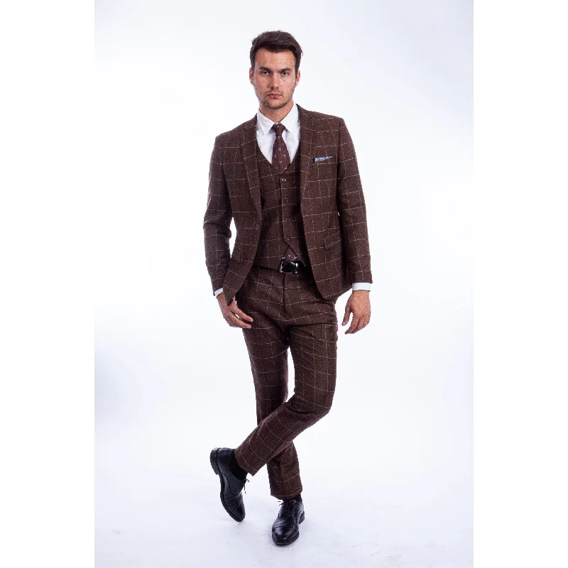 Brown Suit For Men Formal Suits For All Occasions