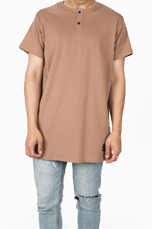 Henley Tee | Nude