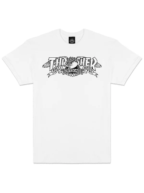 Thrasher x Anti-Hero Mag Banner Short Sleeve T-Shirt