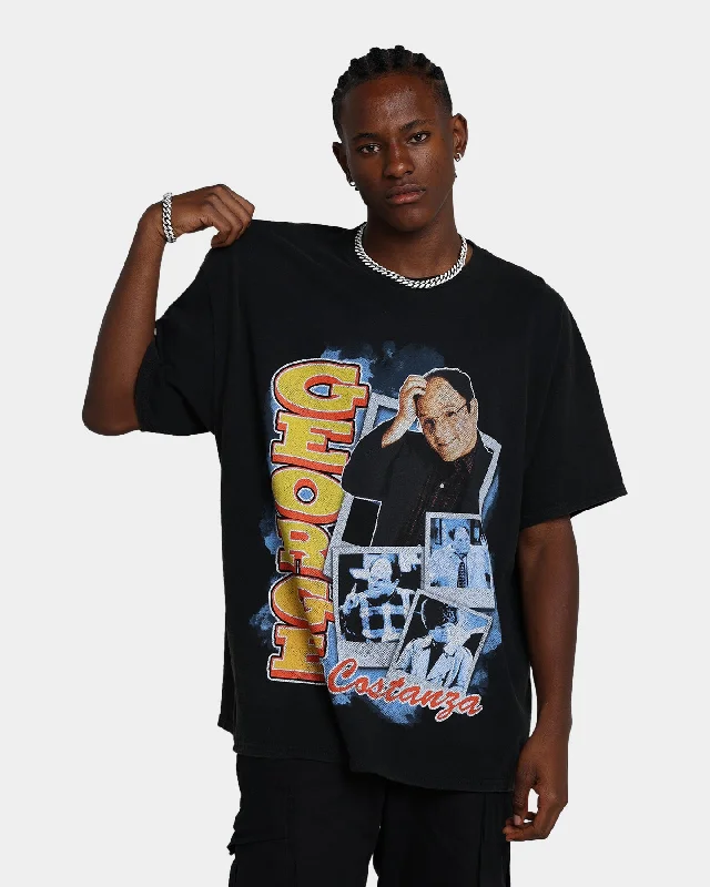 American Thrift X Seinfeld George Vintage T-Shirt Washed Black