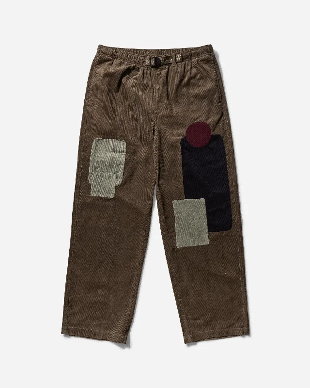 Men's Patchwork Cord Climber Pants Asphalt