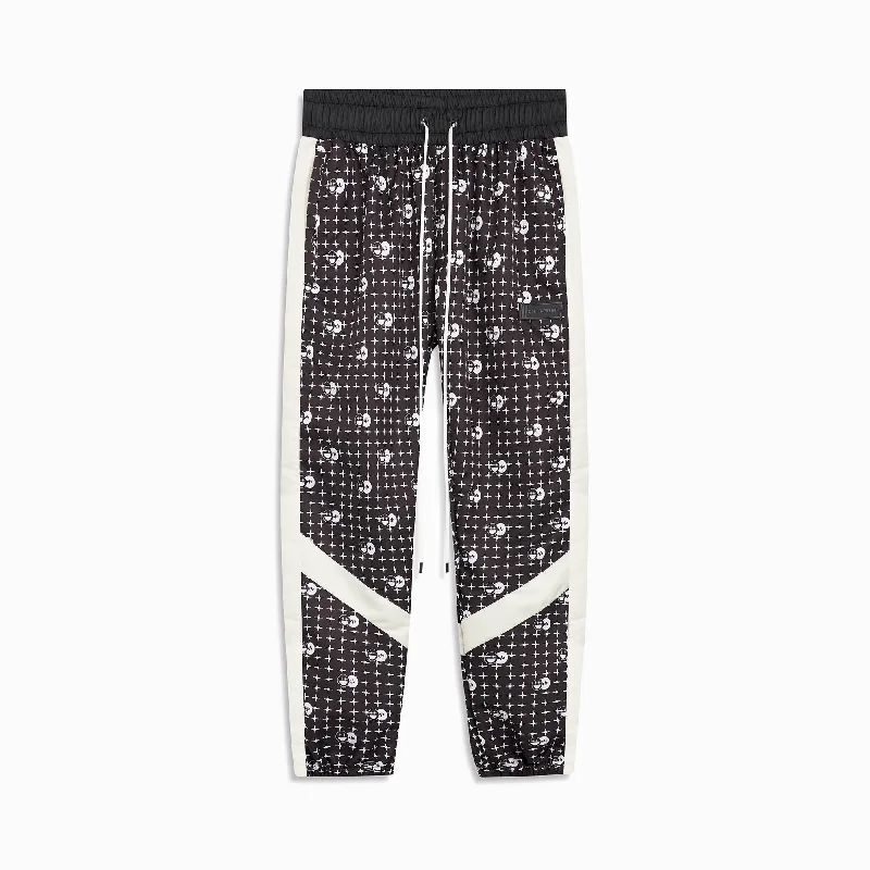 DP x BigFace parachute track pant 2.5 / black + ivory