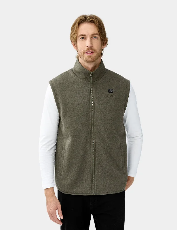 Men's Heated Fleece Gilet - New Colours