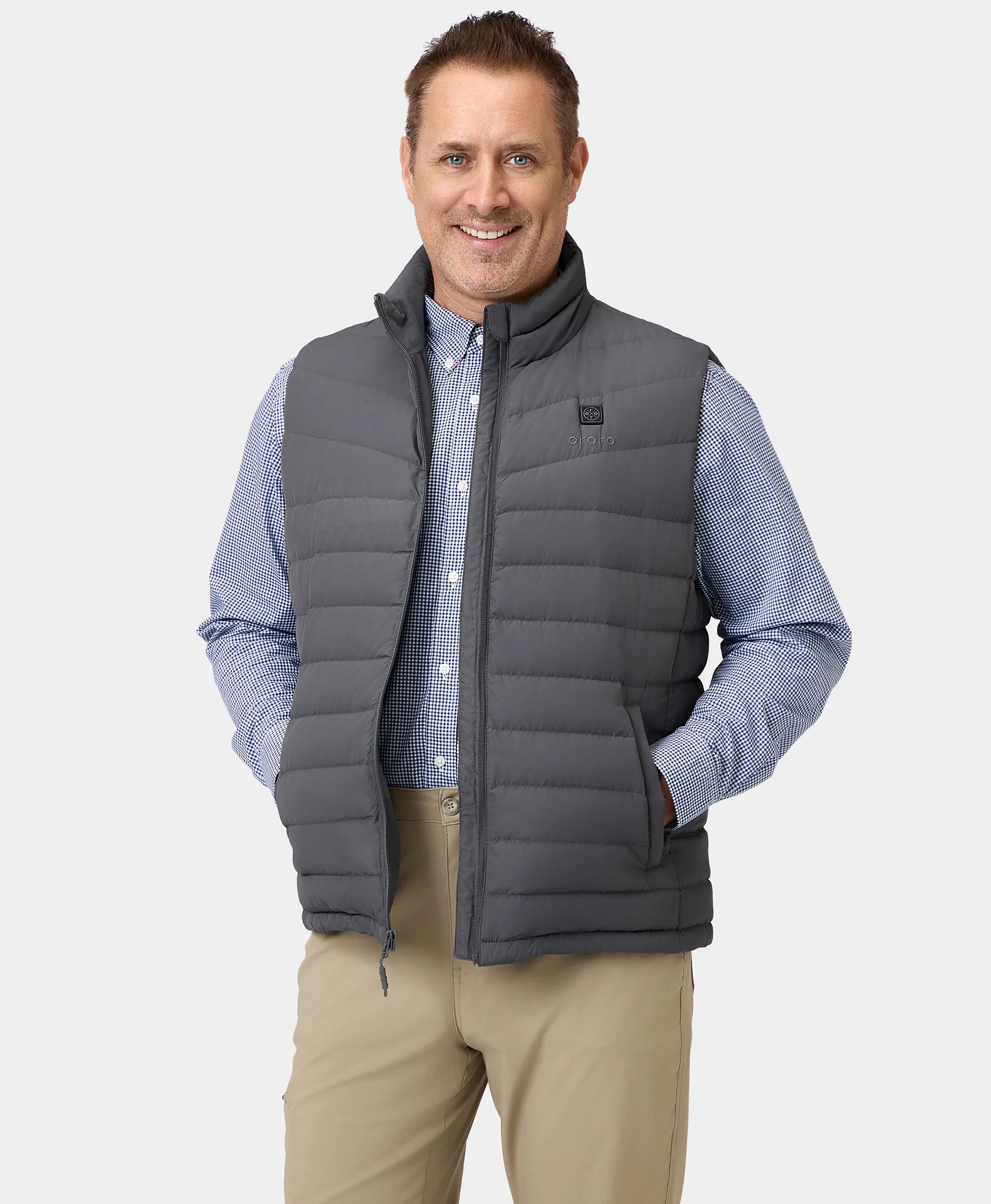 Men's Heated Lightweight Down Gilet