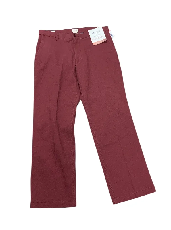 NWT Dockers Men's Pant Red 33X30