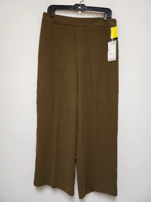 Pants Cropped By Worthington In Brown, Size: 10