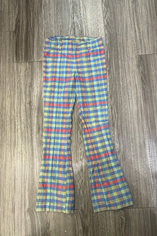 Pants Other By Free People In Plaid Pattern, Size: 12