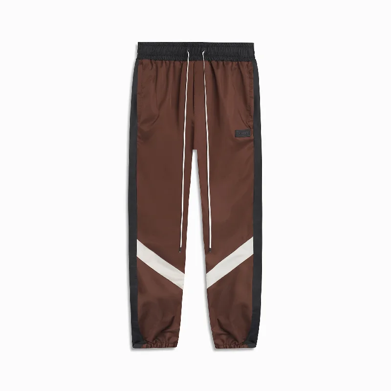 parachute track pant 2.5 / brown + black + ivory