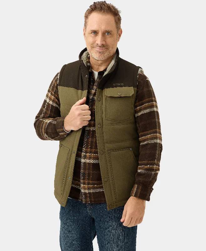 Sierra Men's Heated Sherpa Lined Gilet