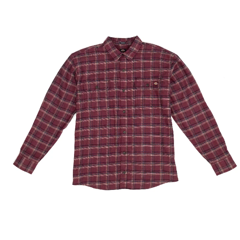 Dickies Men's Flex Long Sleeve Flannel Shirt