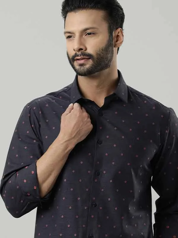 Men Printed Full Sleeve Cotton Shirt