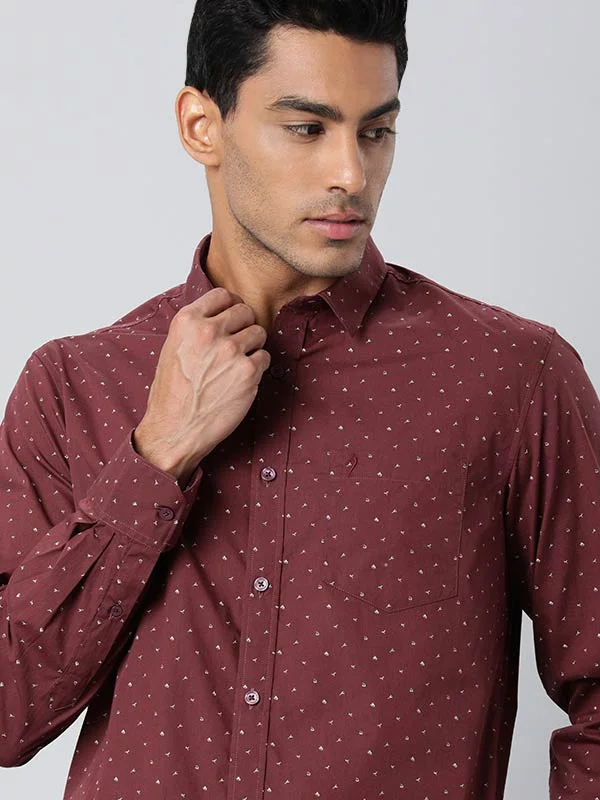 Men Printed Full Sleeve Cotton Shirt