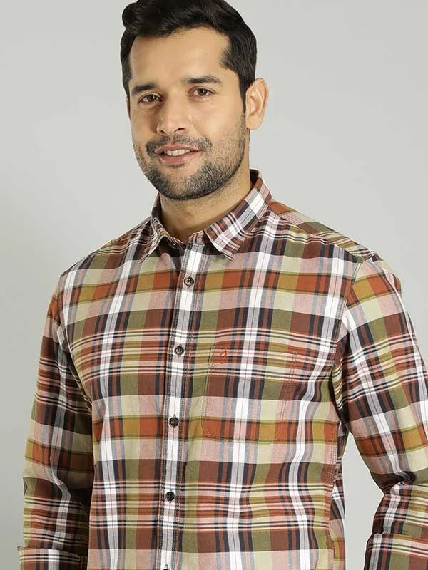 Men Printed Full Sleeve Cotton Shirt