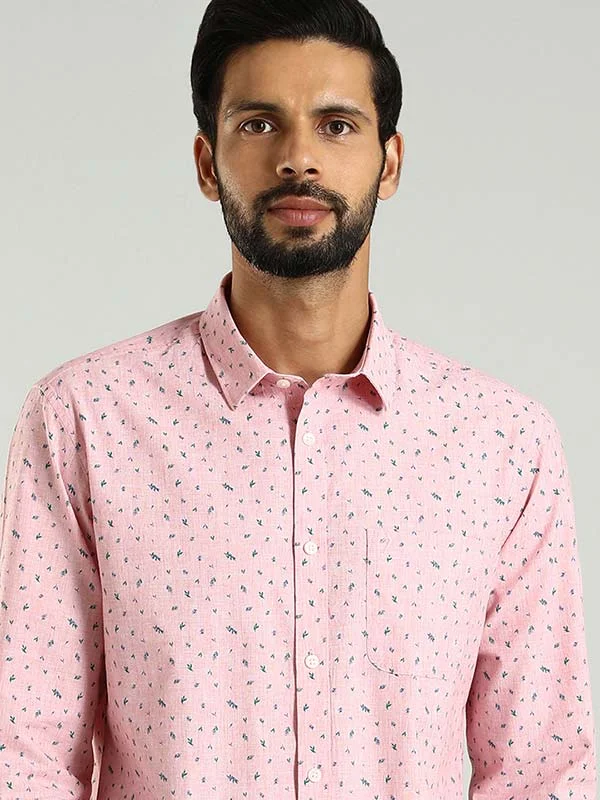 Men Printed Full Sleeve Cotton Shirt