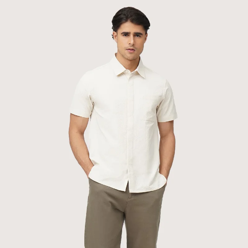 Regular Fit Shirt With Concealed Placket