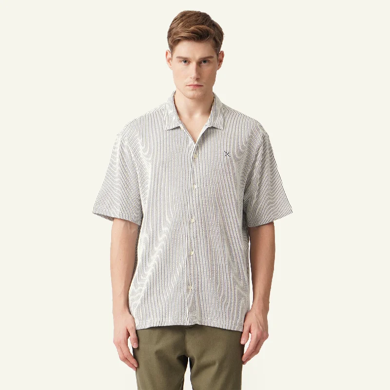 Woven Shirt in Textured Woven